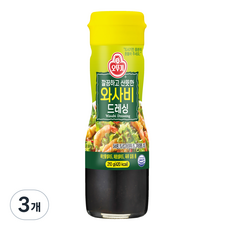 오뚜기 와사비드레싱, 210g, 3개