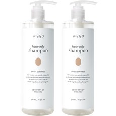 simplyO 洗髮精 甜椰子香, 500ml, 2瓶