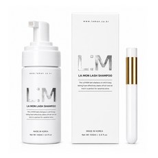 弱酸性睫毛清潔慕斯 100ml+睫毛刷, 100ml, 1個