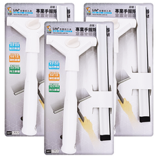 Life 潔田屋 專業手握除水神器 20cm 好刮貼合表面 質佳耐用, 白色, 3組