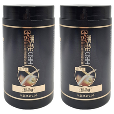 魚子精華髮膜 950g -深層滋養 柔順亮澤, 1L, 2罐
