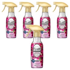 KAO 花王 FLAIR 衣物香氛消臭噴霧 甜美花果香, 270ml, 5瓶