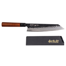 丸之內 桐系列 劍型和牛刀 附刀夾 225mm - 專業廚房刀具, 1個, 黑打