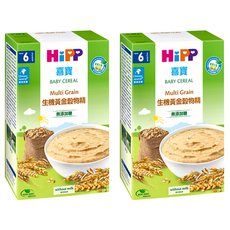 HiPP 喜寶 寶寶綜合黃金穀物精 6個月以上, 200g, 2盒