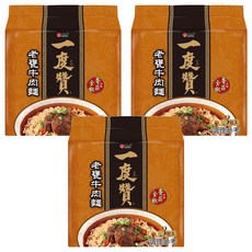 維力 一度贊 老甕牛肉麵 185g, 3包