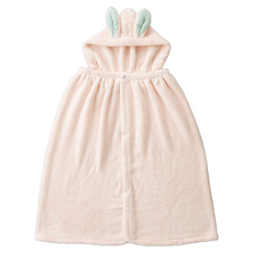 CB JAPAN carari 動物造型超細纖維披巾 滌綸+尼龍, 小白兔粉, 1件