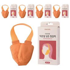 테슬테즐 황토 턱관절 찜질팩, 5개
