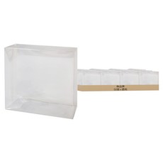 菜瓜布包裝透明盒 1號, 50個, 透明