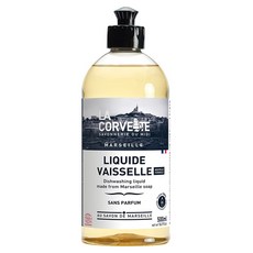 LA CORVETTE 法釩馬賽莊園 馬賽家事有機雙效洗碗精&洗手液, 500ml, 1瓶