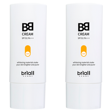 Briall HOMME 男士亮白防曬BB霜 SPF35 PA+++ 40ml, 單色, 2個