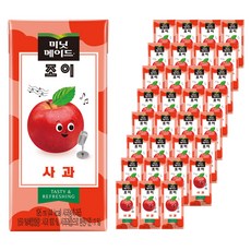 미닛메이드 조이 사과, 195ml, 96개