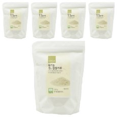 올가홀푸드 유기농 생 찹쌀가루, 350g, 5개