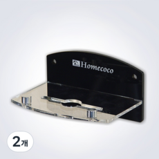 Homecoco 現代經典手機支架, 黑色, 2個