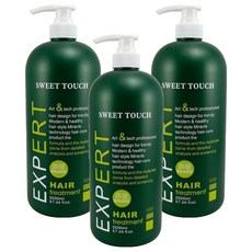 SWEET TOUCH 直覺 專業用洗髮精 茶樹 附壓頭, 2L, 3瓶
