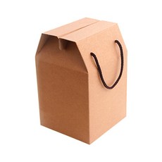 봄91 多用途正方形繩柄提盒 4號, 單一顏色, 10入