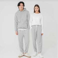 CARET 男女適穿 日常鬆緊綁帶束口褲