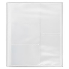 Recoz 4x6 120格 無印相簿, 半透明, 12張