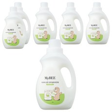 MyB 溫和嬰兒柔軟劑 1500ml, 1.5L, 6個