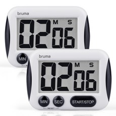 bruma 數位廚房計時器, BT-291, 2個