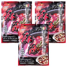 東方韻味 麻辣火鍋湯底, 85g, 3包