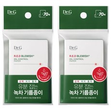 닥터지 레드 블레미쉬 오일 컨트롤 페이퍼, 70개입, 2개