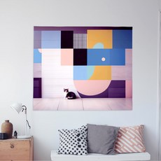 상상후 패브릭 포스터, 캣아트타임