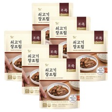 본죽 쇠고기 장조림, 120g, 6개