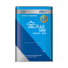 KCC숲으로 플러스 외부용 무광 페인트, 적갈색, 18L, 1개