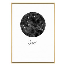 獅子座 Leo, 木色框