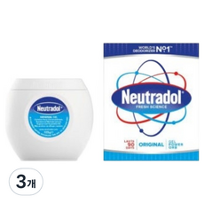 Neutradol 室內用除臭劑 經典凝膠 正裝, 3個, 135g