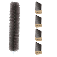 電扇除塵刷 51.5cm長X9.5cm寬 塑膠尼龍鐵絲材質, 灰色, 20支