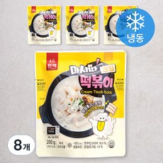 마시따 크림떡볶이 (냉동), 200g, 8개