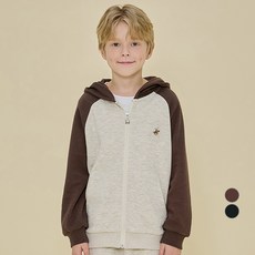 BEVERLY HILLS POLO CLUB 比佛利保羅 兒童 Troy 連帽拉鍊外套