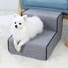 OMO pets 防水塗層海綿小狗樓梯 2 步, 混色
