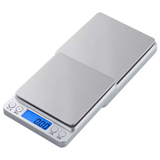 Greenful 不鏽鋼電子秤 3kg 銀色, I-2000, 2台