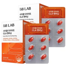 비비랩 뉴트리원 사이클 다이어트 CLA 팻버닝 30p, 30정, 2개