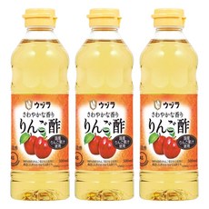 Udurasu 大興產業 蘋果醋 日本岡山縣產, 500ml, 3瓶