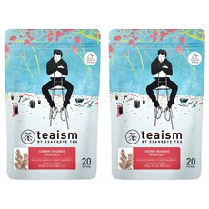 teaism 櫻桃南非國寶茶三角茶包, 1.2g, 20包, 2袋