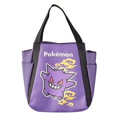 PoKeMoN 寶可夢 保溫保冷袋 PKM-BAG014 147g, 1個, 耿鬼 紫色