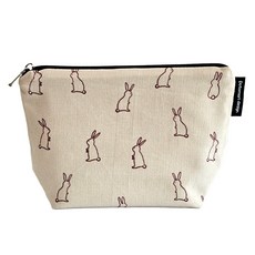 Dotomari 燈芯絨多用途收納包, 兔子米白