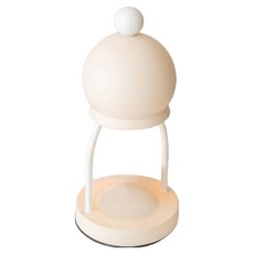 沐慕家居 燈光可調節奶呼呼融蠟燈, 米色