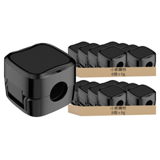 小麥購物 磁吸理線器 Y923 6g, 黑色, 16個