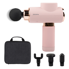 제스파 클래식 전신 무선 자동 마사지건, ZP2966, 핑크 + 로즈골드