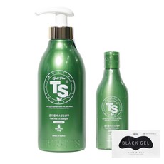 TS Gold Plus草本滋養洗髮精 500ml+100ml+妙鼻貼, 1組