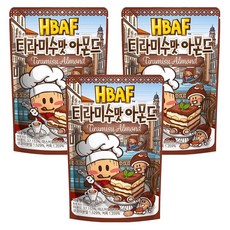 HBAF 杏仁果 提拉米蘇味, 120g, 3包