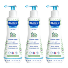 무스텔라 이드라 베베 바디 로션, 300ml, 3개