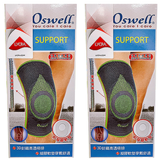 Oswell 丹力 高機能 護膝 S-40, 2個