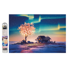 成人迷你名畫風景拼圖, 1個, 款式7, 234件