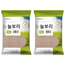 대구농산 국산 늘보리쌀, 2kg, 2개