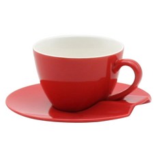 ZERO JAPAN 杯盤組 190cc, 蕃茄紅色, 1個